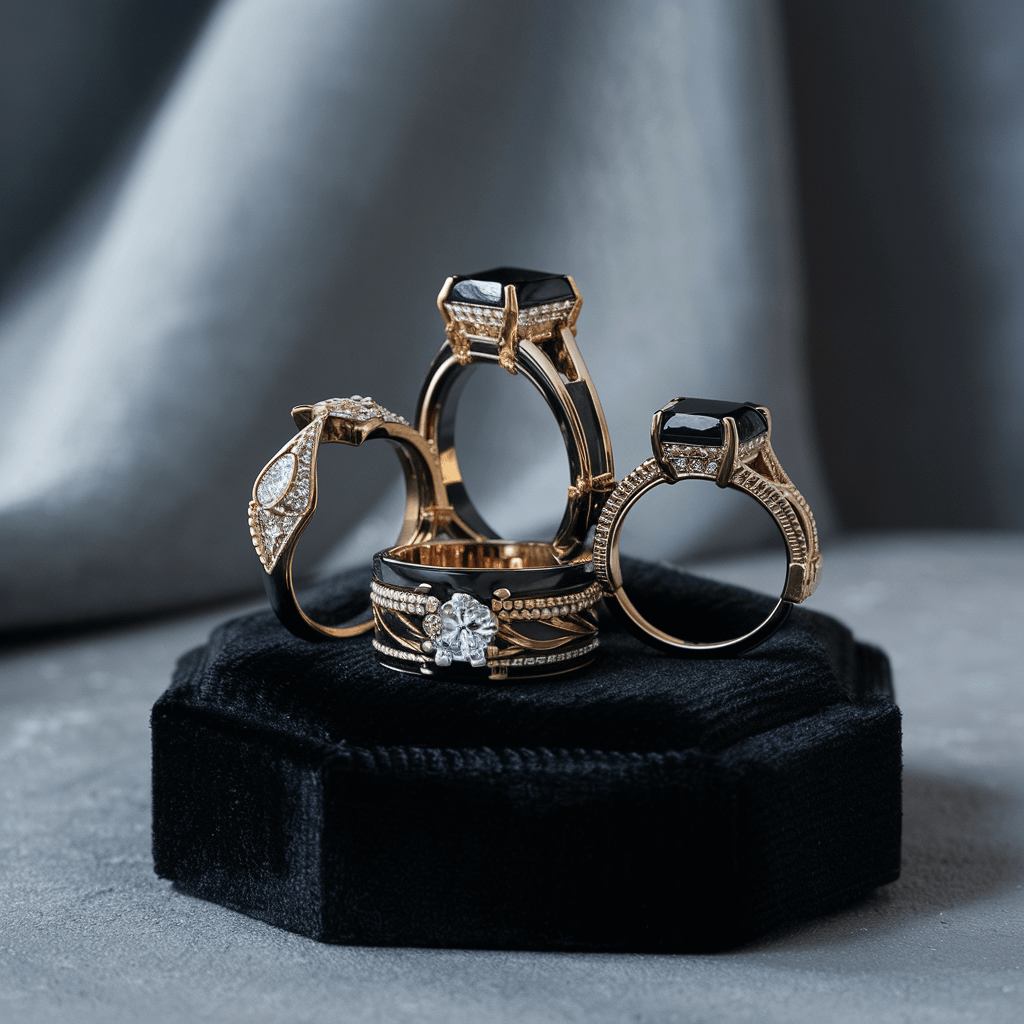 Jak powstają pierścionki z czarnego złota? Proces tworzenia unikalnej biżuterii
