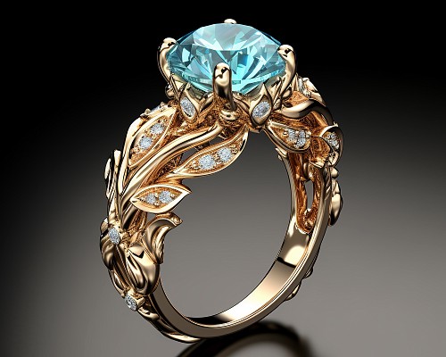 Akwamaryn: Kamień Szlachetny - Czystość i harmonia Aquamarine