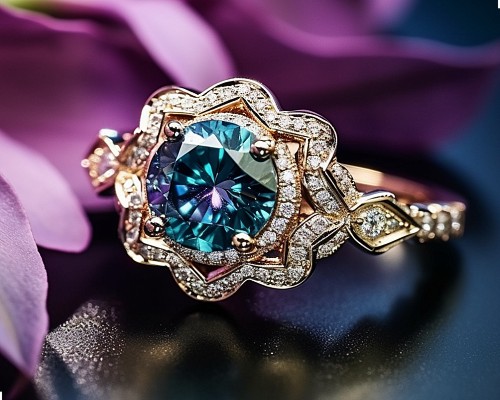 Aleksandryt - Kamień Szlachetny Zaskakująca Zmiana Kolorów