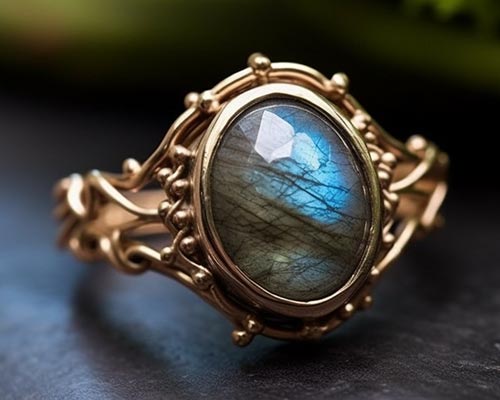 Labradorit: Kamień Szlachetny - Magia światła Labradorite