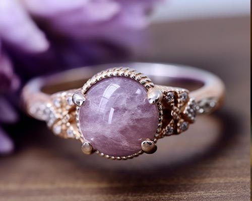 Lepidolit: Kamień Szlachetny Przeobrażenia - Lepidolite