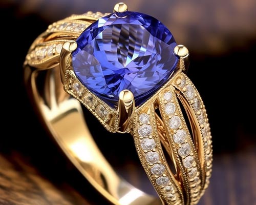 Tanzanit: Kamień Szlachetny Rzadkości - Tanzanite