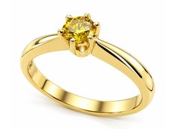 Pierścionek z diamentem - 111z_jg1968_orange-gold_