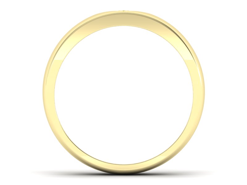 Pierścionek z brylantami żółte złoto promocja - 1673skW_pro — zdjęcie 2