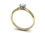 Pierścionek zaręczynowy z diamentem promocja - 2265skwpro - 2