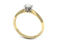 Pierścionek zaręczynowy z diamentem - 2279skwpro- 3
