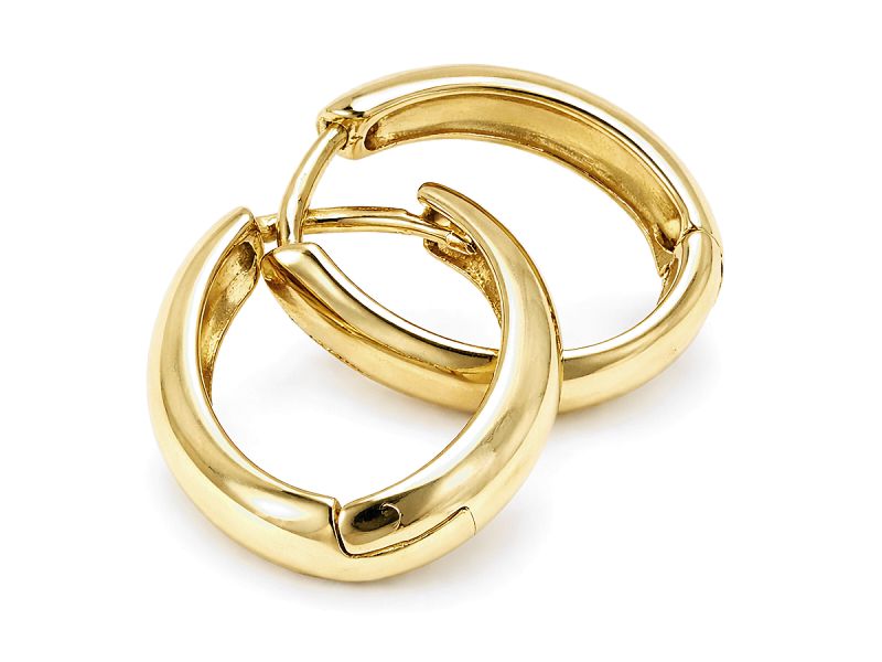 Złote kolczyki z cyrkoniami - 233k