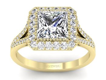 Ekskluzywny pierścionek z diamentem - 2585skwx - 1