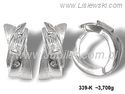Kolczyki srebrne z cyrkoniami biżuteria srebrna 925 - 339k