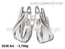 Kolczyki srebrne biżuteria srebrna próby 925 - 383kag