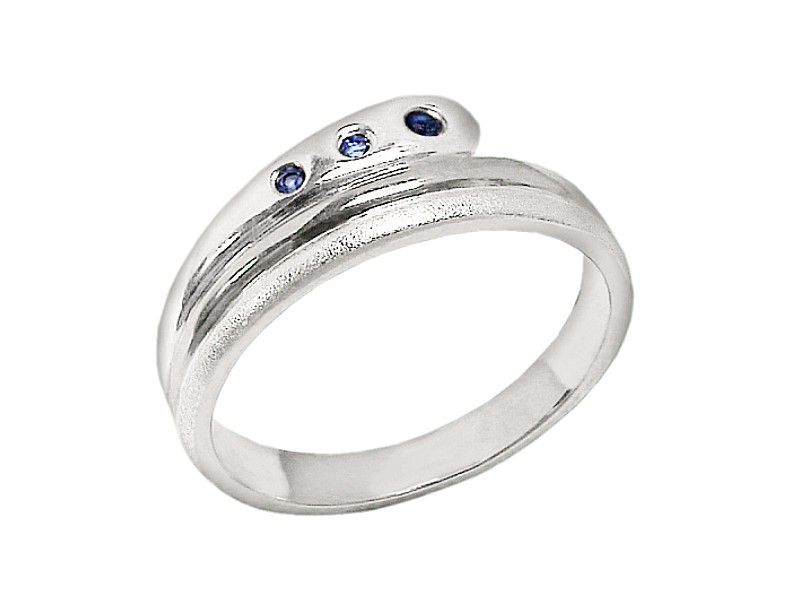 Pierścionek srebrny z onyksem i spinelem - 439ag