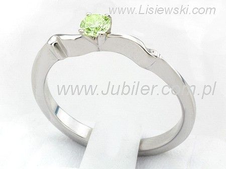 Pierścionek z brylantem złoto - 4_jg1102br_lightgreenVVs