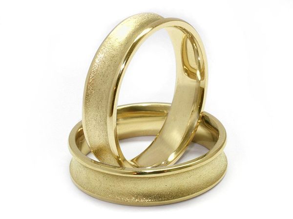 Obrączki ślubne żółte złoto obrączki klasyczne próba 585 - 50150221_z
