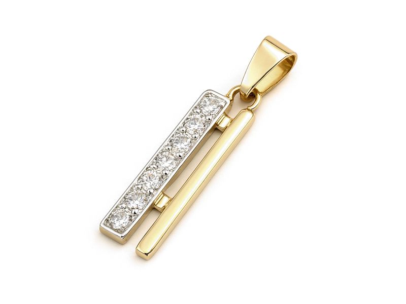 Zawieszka wisiorek z brylantami - 502wbr_Si1_H