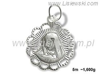 Medalik srebrny biżuteria srebrna próby 925 - 5m - 1