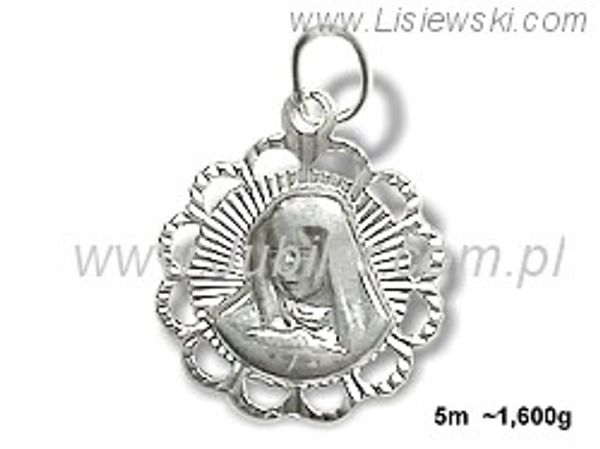 Medalik srebrny biżuteria srebrna próby 925 - 5m
