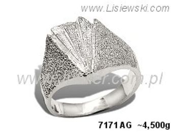 Pierścionek srebrny biżuteria srebrna próby 925 - 7171ag - 1