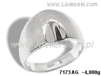 Pierścionek srebrny biżuteria srebrna próby 925 - 7173ag - 1