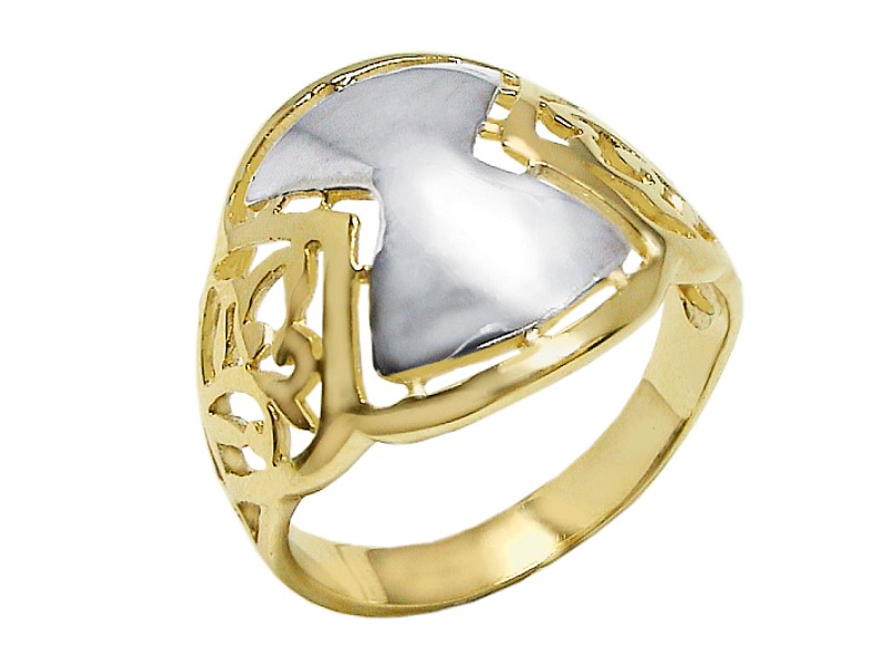 Złoty pierścionek - 7626