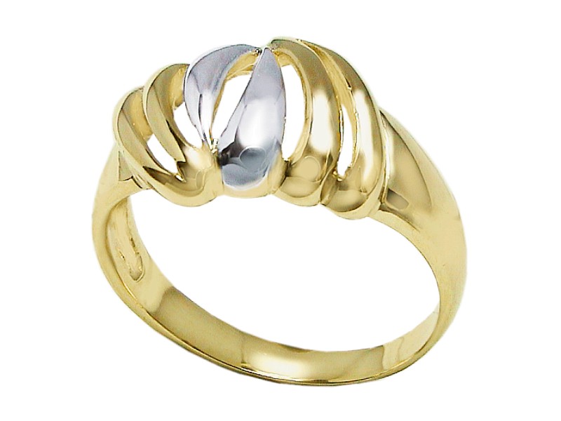 Złoty pierścionek - 7657