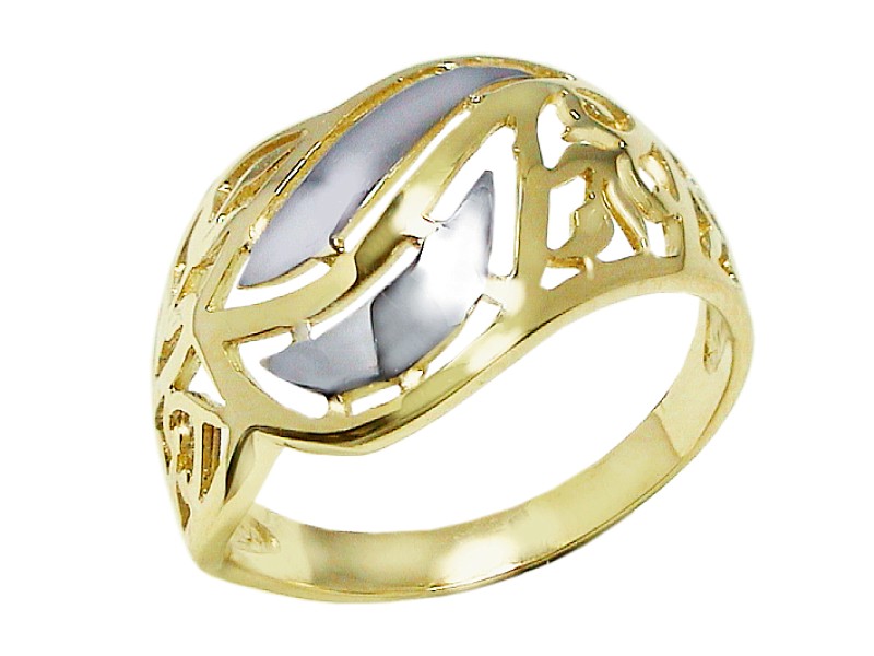 Złoty pierścionek - 7660