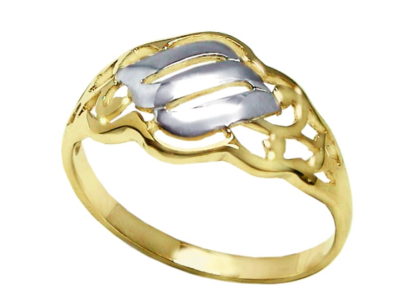 Złoty pierścionek - 7662