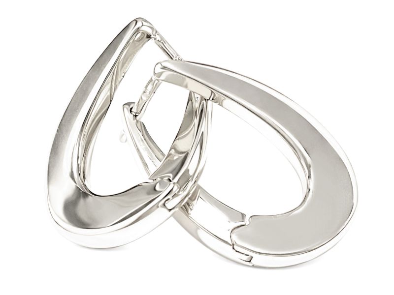 Kolczyki srebrne z cyrkoniami - 8017ag