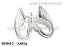 Kolczyki srebrne cyrkonie biżuteria srebro 925 - 8090ag