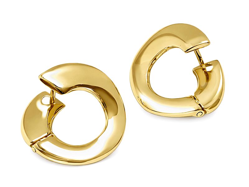 Złote kolczyki - 8099