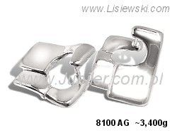 Kolczyki srebrne cyrkonie biżuteria srebro 925 - 8100ag