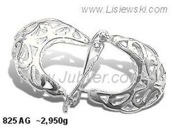 Kolczyki srebrne cyrkonie biżuteria srebro 925 - 825ag - 1