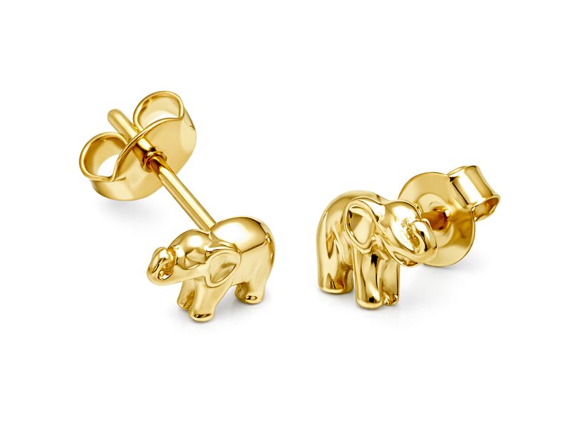 Złote kolczyki - 8332