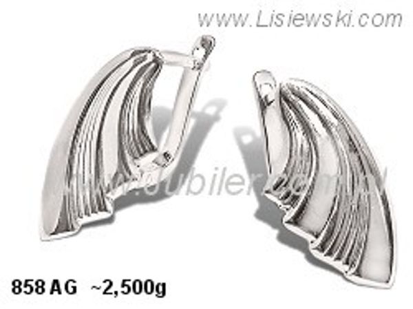 Kolczyki srebrne biżuteria srebrna próby 925 - 858ag