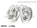 Kolczyki srebrne z cyrkoniami biżuteria srebrna - 880ag