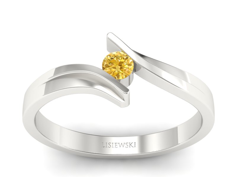 Pierścionek z brylantem - b1171_2_75_p-goldcanaryle