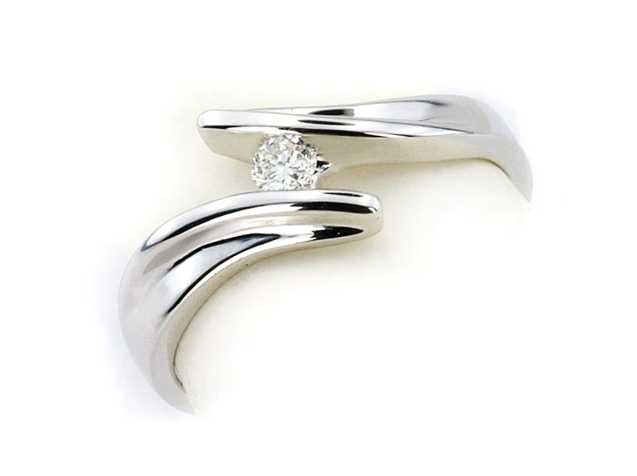 Pierścionek zaręczynowy z diamentem - b1198_06ct_VS — zdjęcie 3