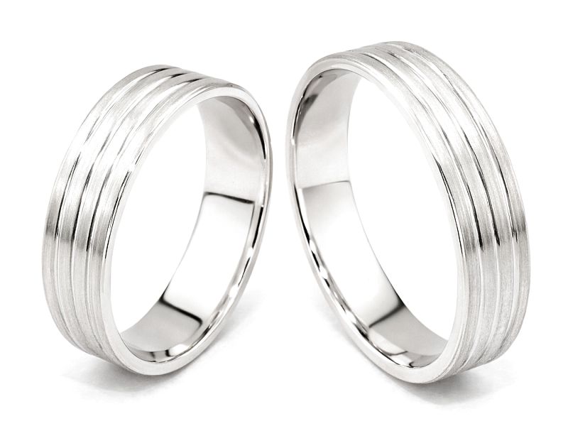 Obrączki ślubne soczewkowe białe złoto - b_obr_8_5_o_ — zdjęcie 3