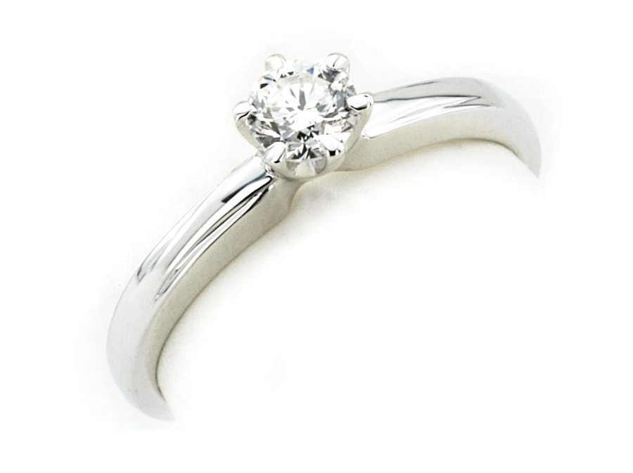 Pierścionek zaręczynowy z brylantem - bjg1058br_028 — zdjęcie 3