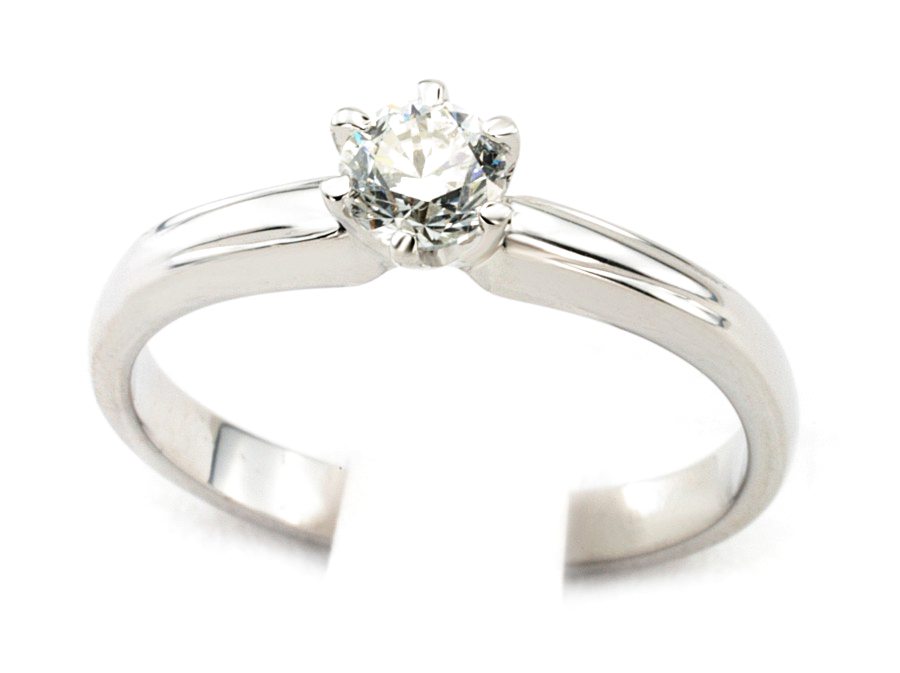 Pierścionek zaręczynowy z brylantem - bjg1058br_Vs_G