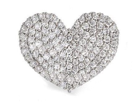 Złoty pierścionek z brylantami białe złoto - bw00020br_si_H — zdjęcie 2