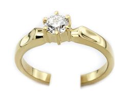 Złoty Pierścionek zaręczynowy z diamentem - jg1061br_si_H