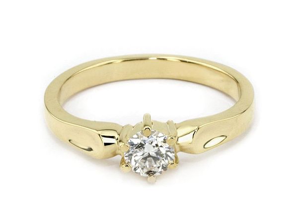Złoty Pierścionek zaręczynowy z diamentem - jg1061br_si_H