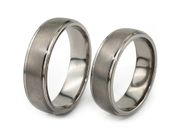 Titanium wedding rings - ot7-6_o - 3
