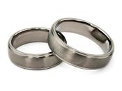 Titanium wedding rings - ot7-6_o - 2
