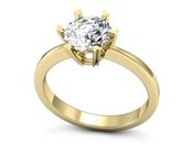 Pierścionek zaręczynowy z brylantem złoto 585 - P15020z_VS_H - 3