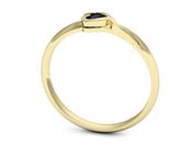 Złoty pierścionek ze spinelem - p15067zsp - 3