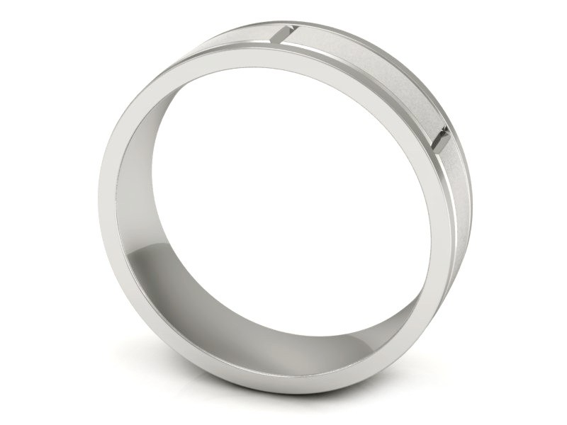 Ślubna złota obrączka - P15188bm — zdjęcie 3