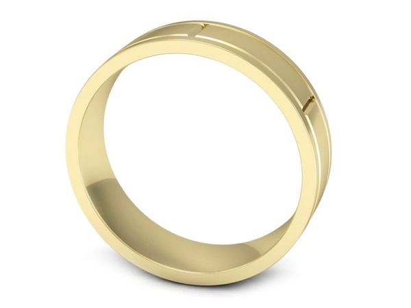 Obrączka pierścionek żółte złoto próba 585 - P15188zm