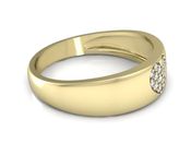Pierścionek zaręczynowy z diamentami złoto 585 - p16039z - 2