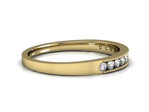 Pierścionek zaręczynowy z brylantami złoto 585 - p16062z